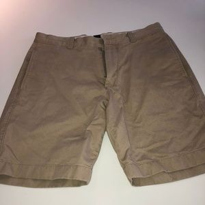 Mens Polo Ralph Lauren Khaki Shorts Size 32 Used